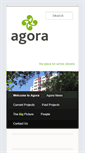 Mobile Screenshot of agora.uk.com