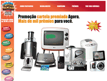 Tablet Screenshot of cartelapremiada.agora.com.br