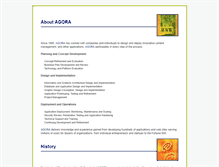 Tablet Screenshot of agora.com